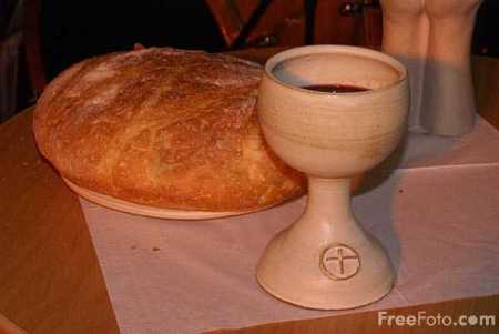 On this particular occasion when I took communion, I took it personally.