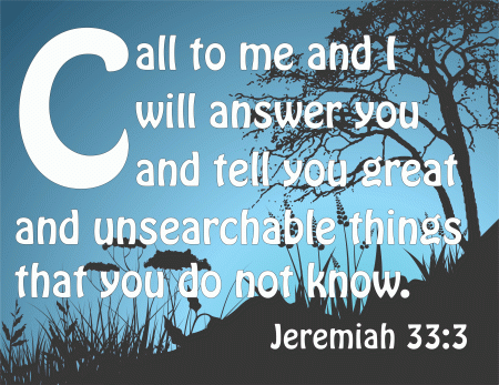 Jeremiah 33--3